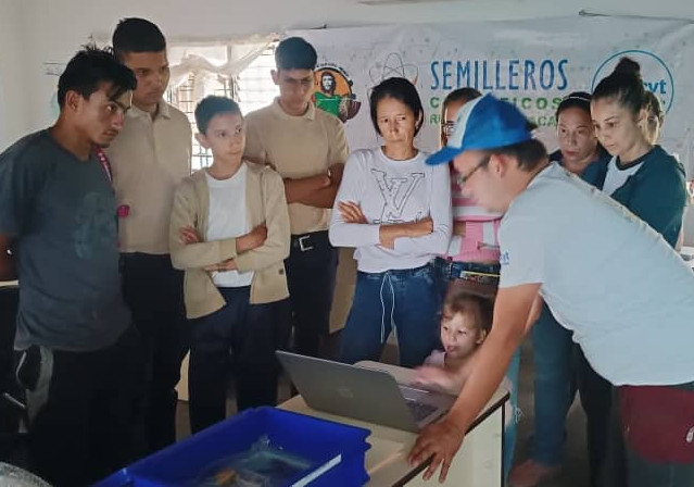 Diario Frontera, Frontera Digital,  El Vigía Panamericana, ,Demostraciones científico – tecnológica llegaron al municipio Caracciolo Parra y Olmedo