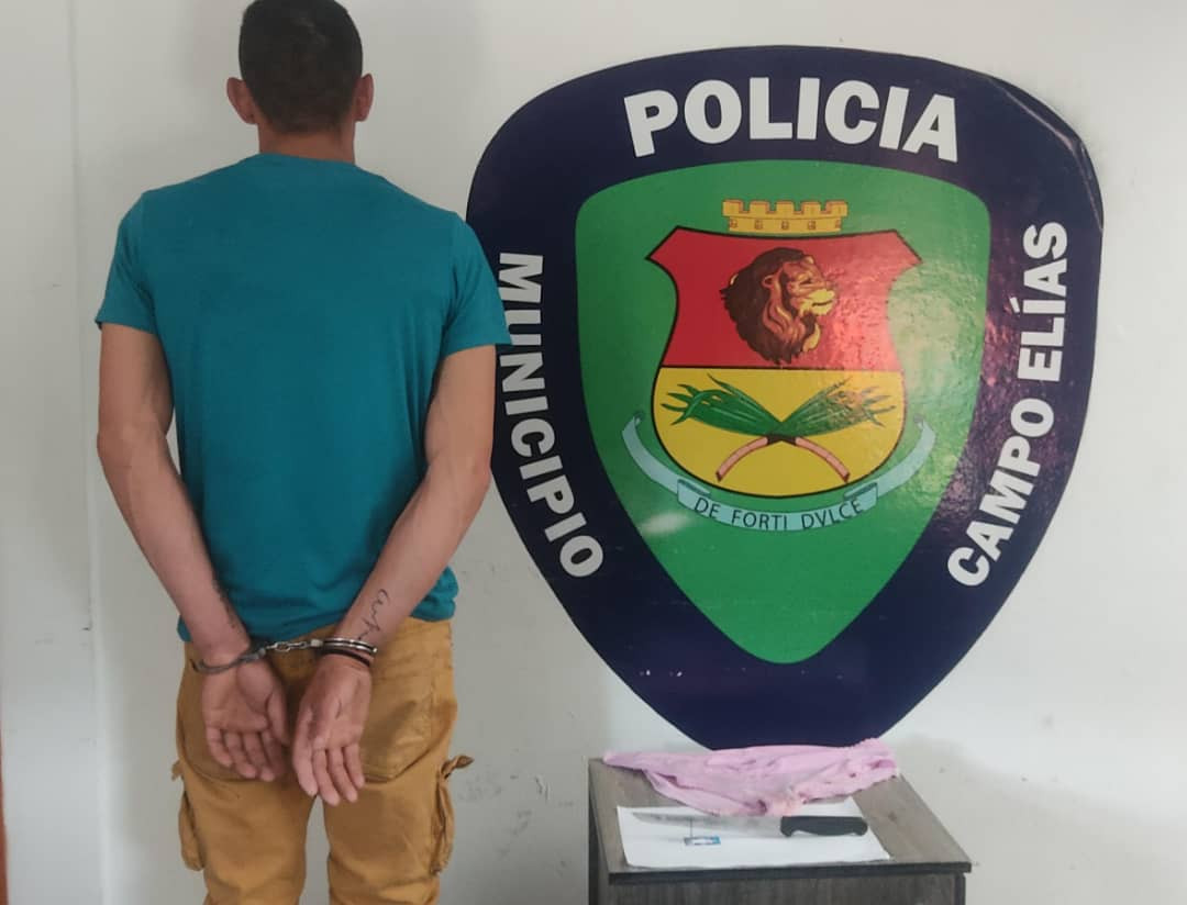 Diario Frontera, Frontera Digital,  Sucesos, ,Policía Municipal de Campo Elías capturó a un joven por el delito de violación contra su tía