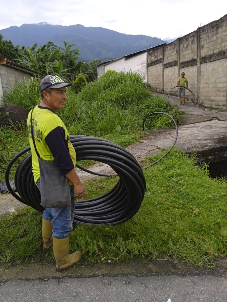 Diario Frontera, Frontera Digital,  El Vigía Panamericana, ,20 familias beneficiadas con nueva instalación de mangueras en Las Malvinas