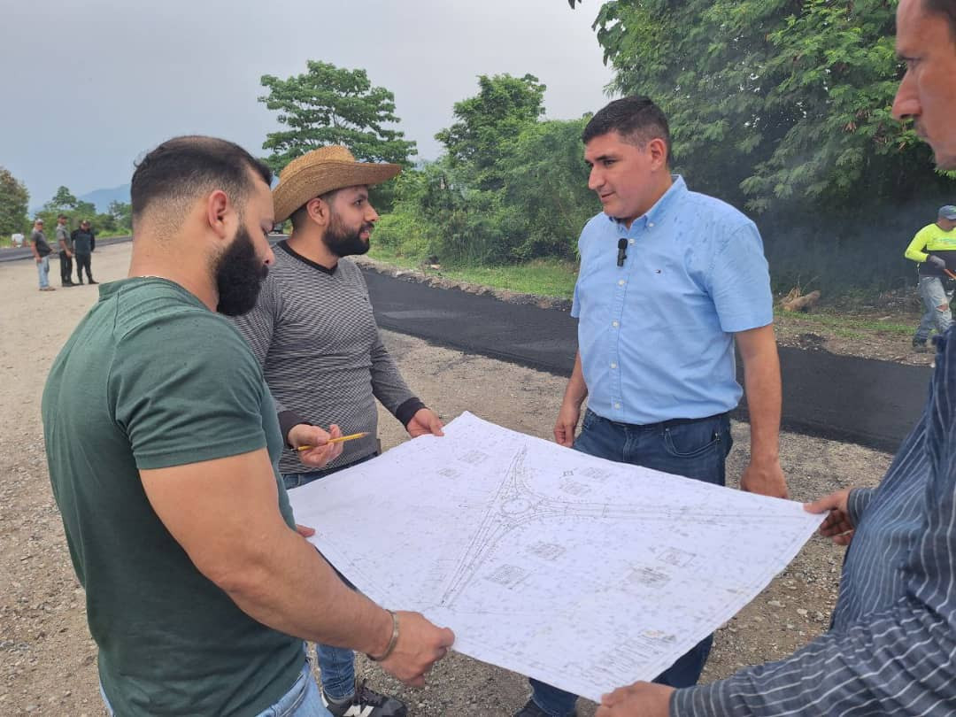 Diario Frontera, Frontera Digital,  El Vigía Panamericana, ,Gobernador Jehyson Guzmán Inspeccionó carpeta asfáltica en vía hacia puente Chama II