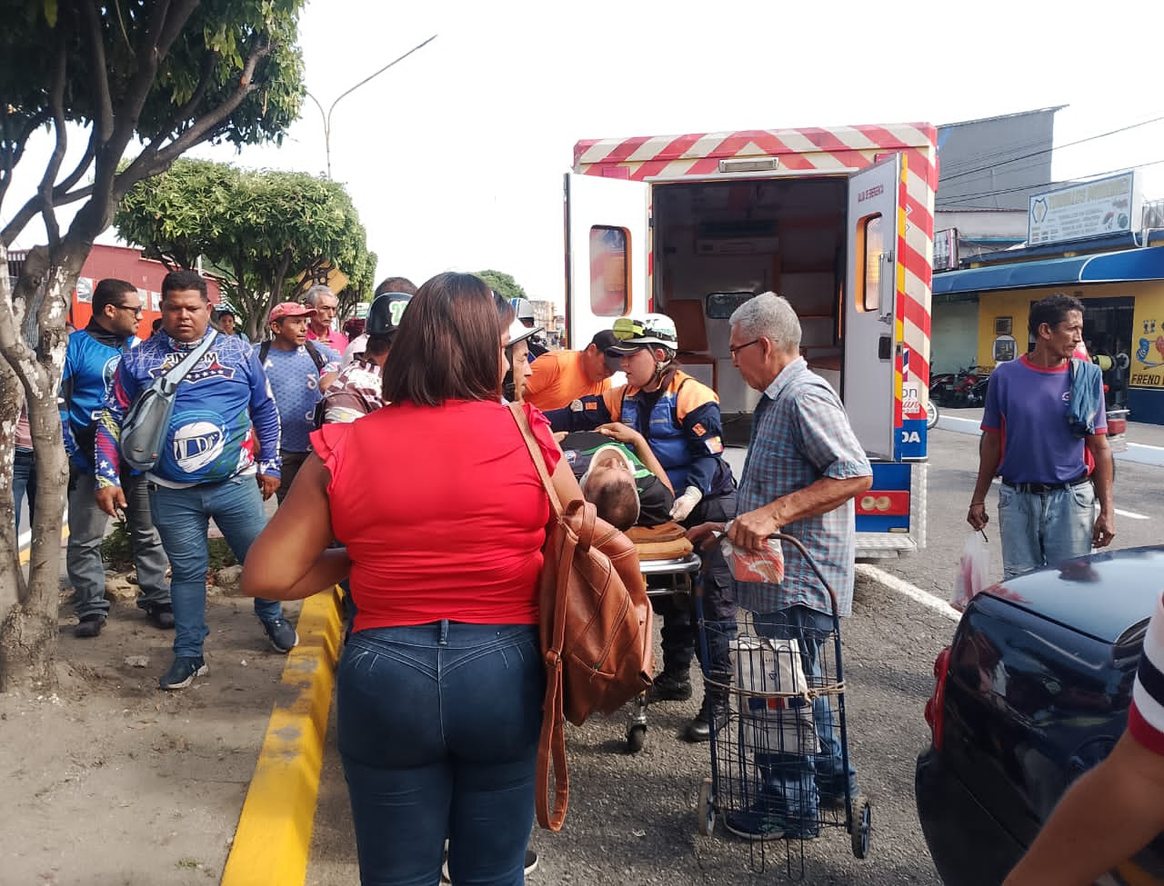Diario Frontera, Frontera Digital,  Sucesos, ,Protección Civil trasladó a motorizado lesionado en colisión con un vehículo en El Vigía