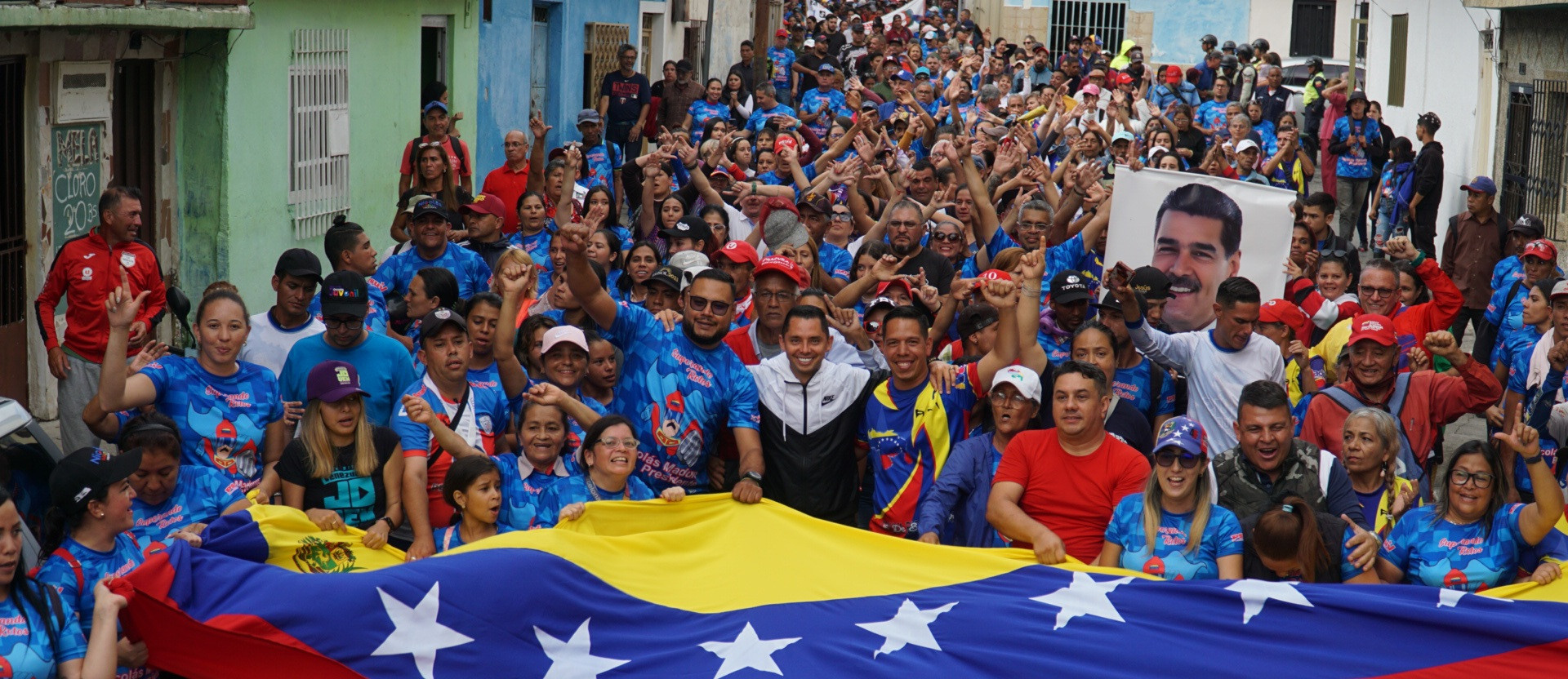 Diario Frontera, Frontera Digital,  Politica, ,Parroquia Domingo Peña marchó en apoyo al Presidente Nicolás Maduro y en contra de las sanciones