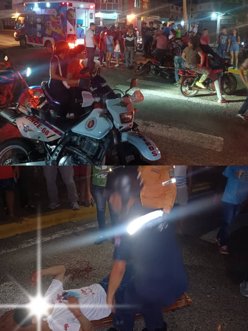 Diario Frontera, Frontera Digital,  Sucesos, ,Dos jóvenes y un adulto resultaron lesionados por colisión entre motos en El Vigía