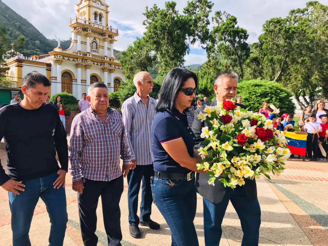 Diario Frontera, Frontera Digital,  Mocoties, ,Autoridades en Zea junto a las Instituciones Educativas recordaron los 203 años de la Batalla de Carabobo