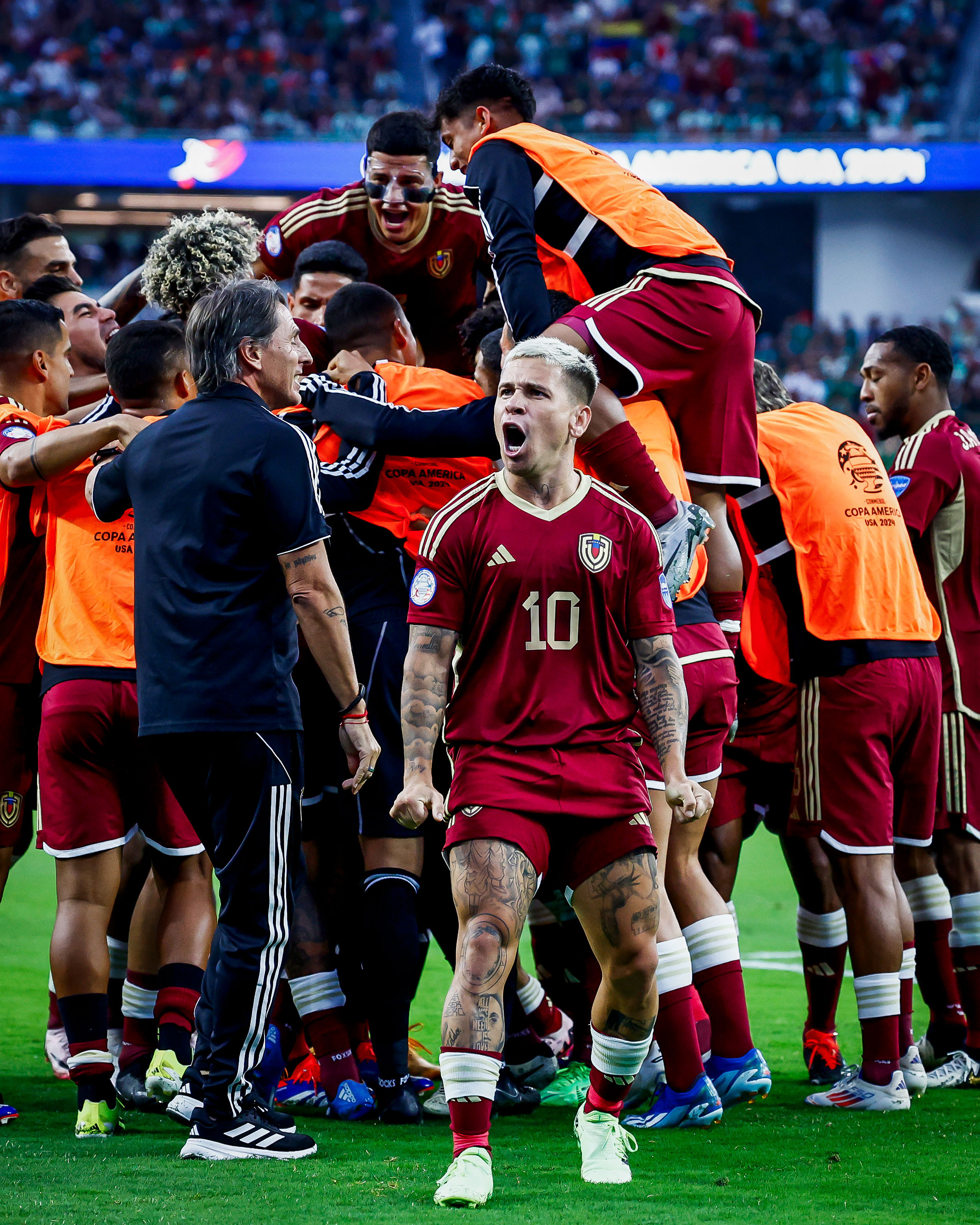 Diario Frontera, Frontera Digital,  Deportes, ,La Vinotinto triunfa ante México y pasa a cuartos de final en la Copa América