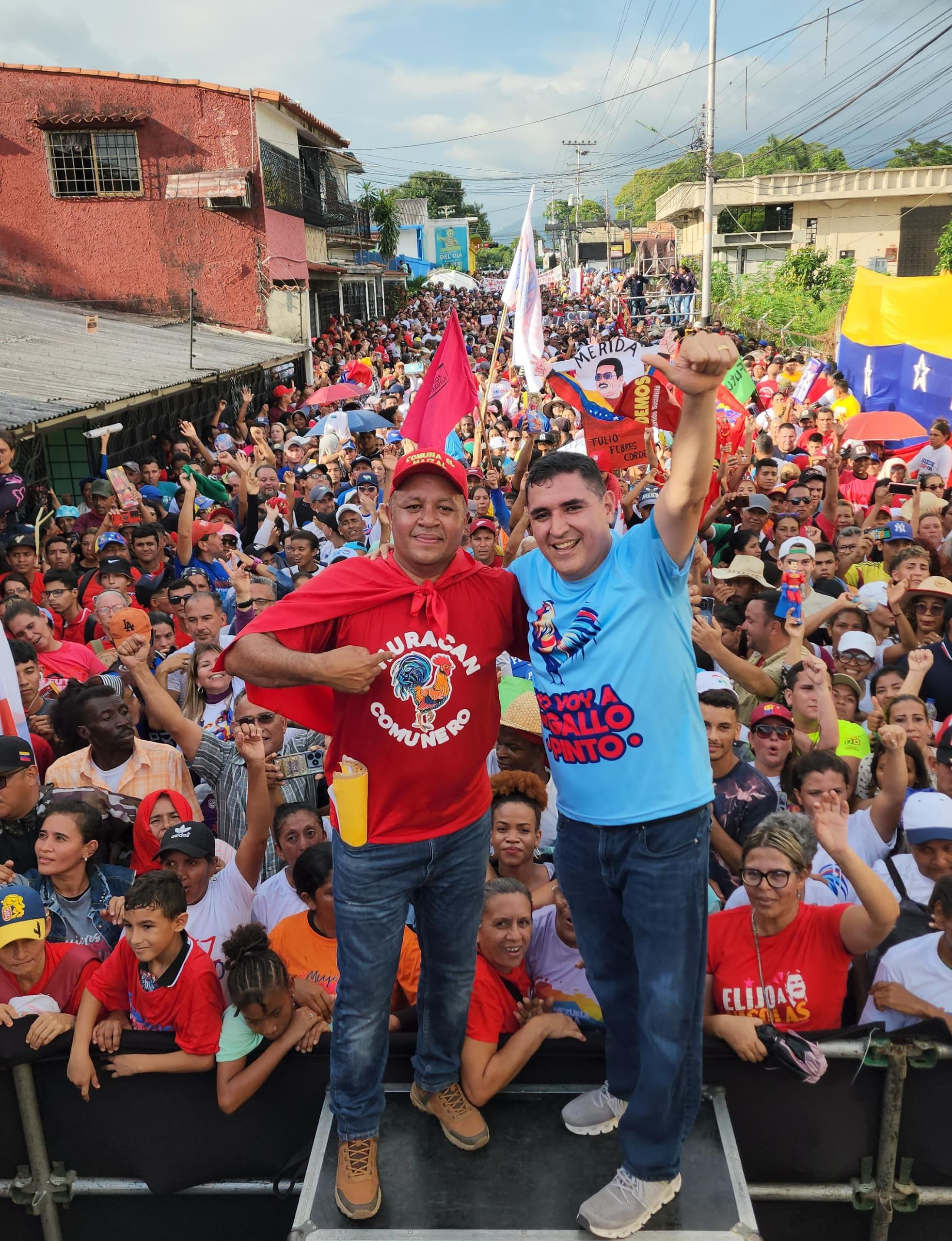 Diario Frontera, Frontera Digital,  Politica, ,El pueblo comunero del estado Mérida se desbordó de amor por Nicolás Maduro