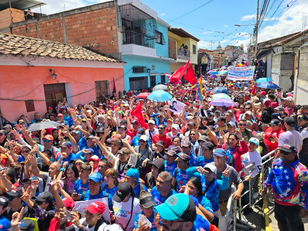 Diario Frontera, Frontera Digital,  Politica, ,Revolucionarios de Mérida desbordaron calles de Ejido en apoyo al candidato Nicolás Maduro