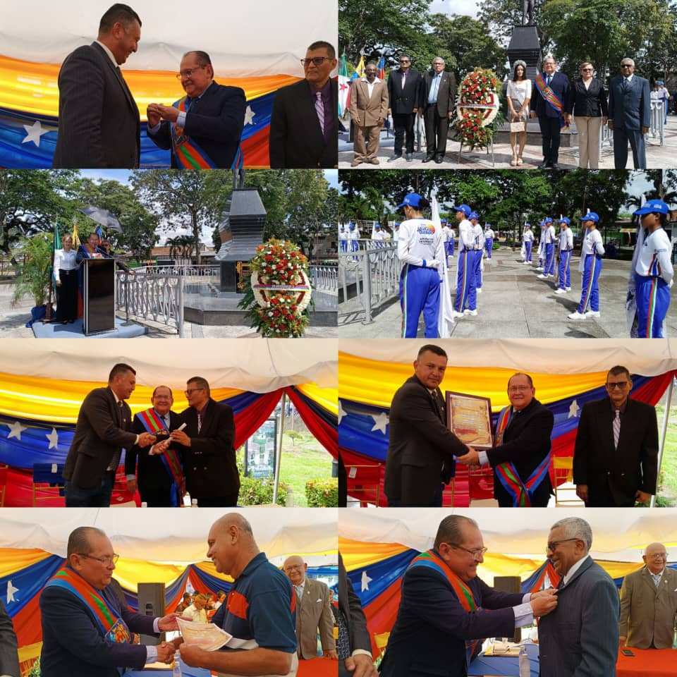 Diario Frontera, Frontera Digital,  El Vigía Panamericana, ,Autoridades de Alberto Adriani conmemoraron el 213° Aniversario de la Firma del Acta de Independencia y 62° aniversario de la Plaza Bolívar