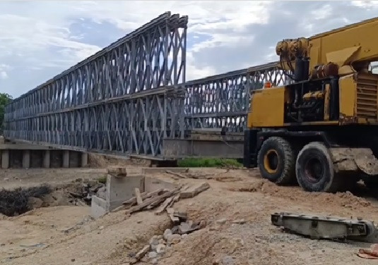 Diario Frontera, Frontera Digital,  El Vigía Panamericana, ,A punto de consolidar puente sobre el río Onia