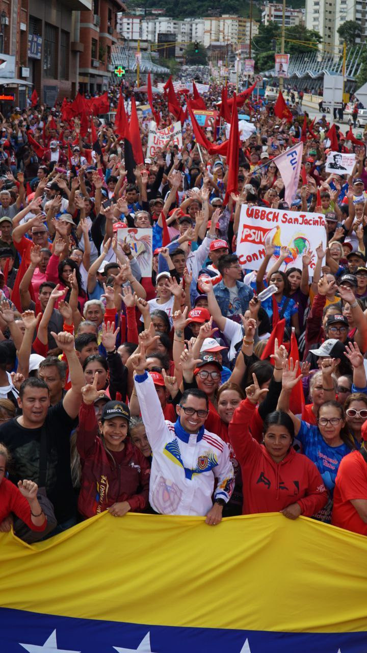 Diario Frontera, Frontera Digital,  Politica, ,Municipio Libertador recorrió Viaducto Campo Elías en respaldo al presidente Nicolás Maduro
