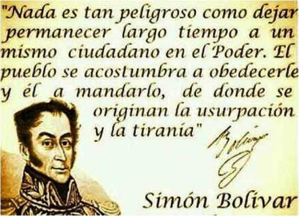 Diario Frontera, Frontera Digital,  Opinión, ,Bolívar y la alternabilidad republicana por Isaías A. Márquez Díaz