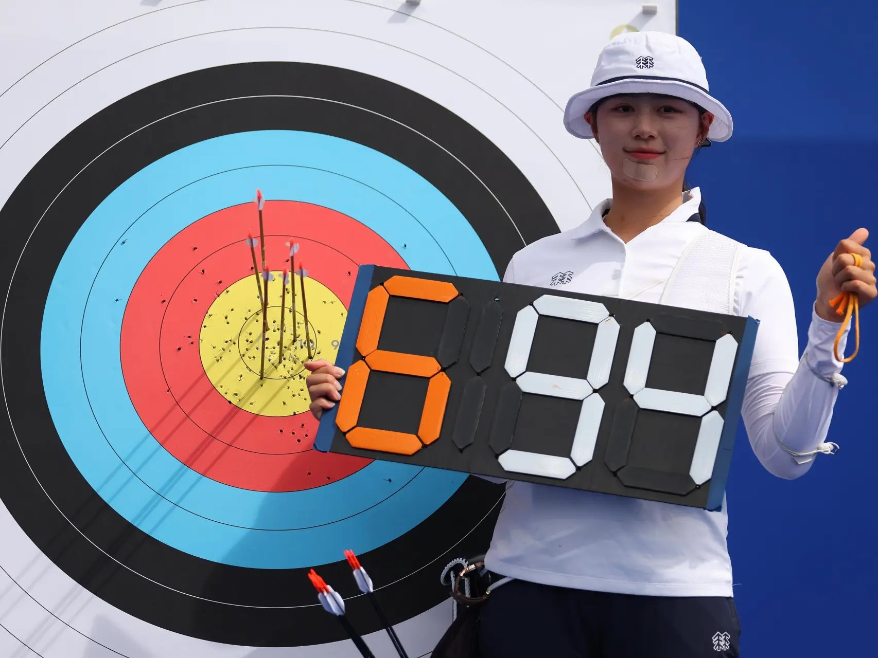 Diario Frontera, Frontera Digital,  Deportes, ,Lim Sihyeon hace historia en los Juegos Olímpicos con récord mundial de tiro al arco