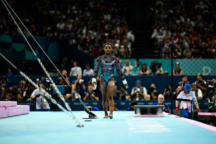Diario Frontera, Frontera Digital,  Deportes, ,Simone Biles demostró en su debut en París que está en plena forma