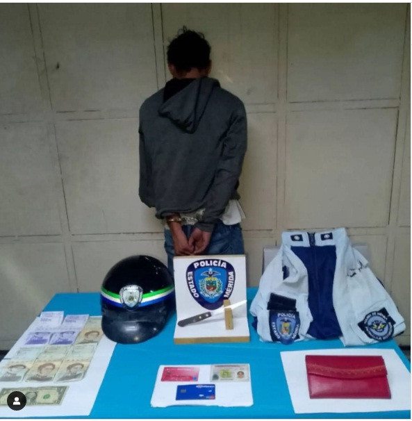 Diario Frontera, Frontera Digital,  Sucesos, ,Policía detuvo a un ciudadano por robo a mano armada en Mérida