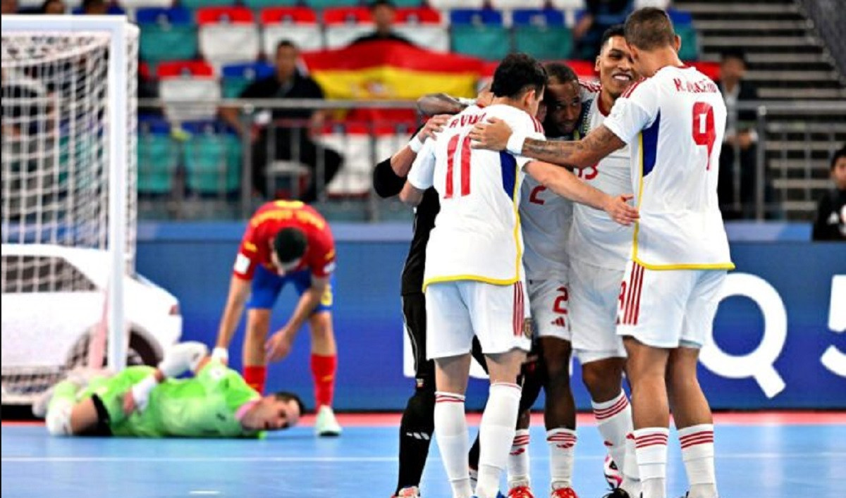 Diario Frontera, Frontera Digital,  Deportes, ,Vinotinto Futsal eliminó a España del Mundial y pasó a cuartos