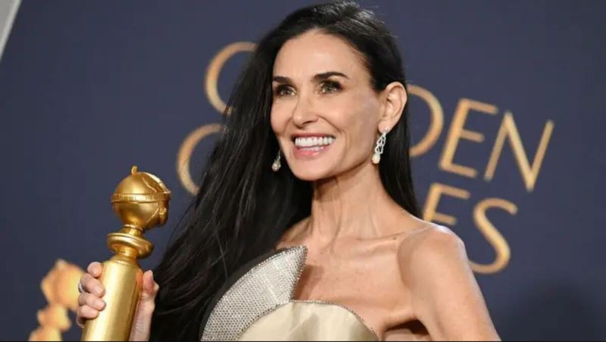 Diario Frontera, Frontera Digital,  Farándula, ,«Llevo 45 años en esto y es la primera vez que gano un premio como actriz»: el potente discurso de Demi Moore al triunfar en los Globos de Oro por su papel en The Substance