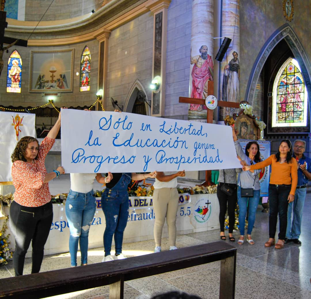 Diario Frontera, Frontera Digital,  El Vigía Panamericana, ,Docentes de El Vigía participaron en la Santa Misa