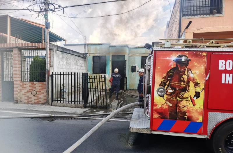 Diario Frontera, Frontera Digital,  Sucesos, ,Bomberos indagan un incendió 
de una vivienda en Ejido