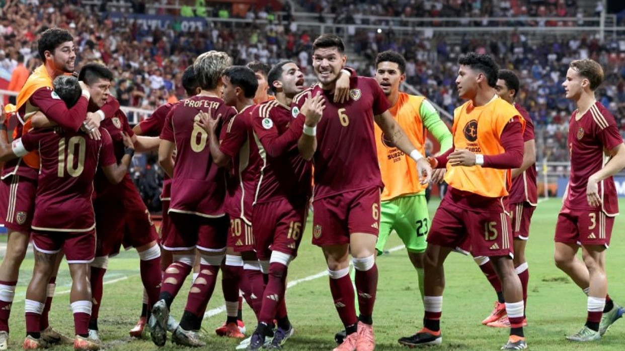 Diario Frontera, Frontera Digital,  Deportes, ,¡Primera victoria Vinotinto! Venezuela venció 4-0 a Perú en el Sudamericano Sub-20