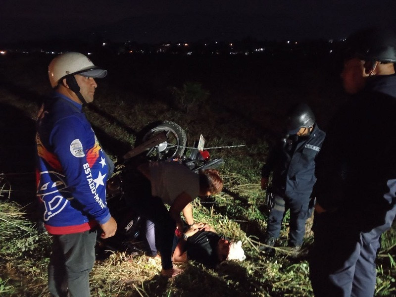 Diario Frontera, Frontera Digital,  Sucesos, ,Ciudadano herido tras impactar su moto 
contra una cerca en El Vigía