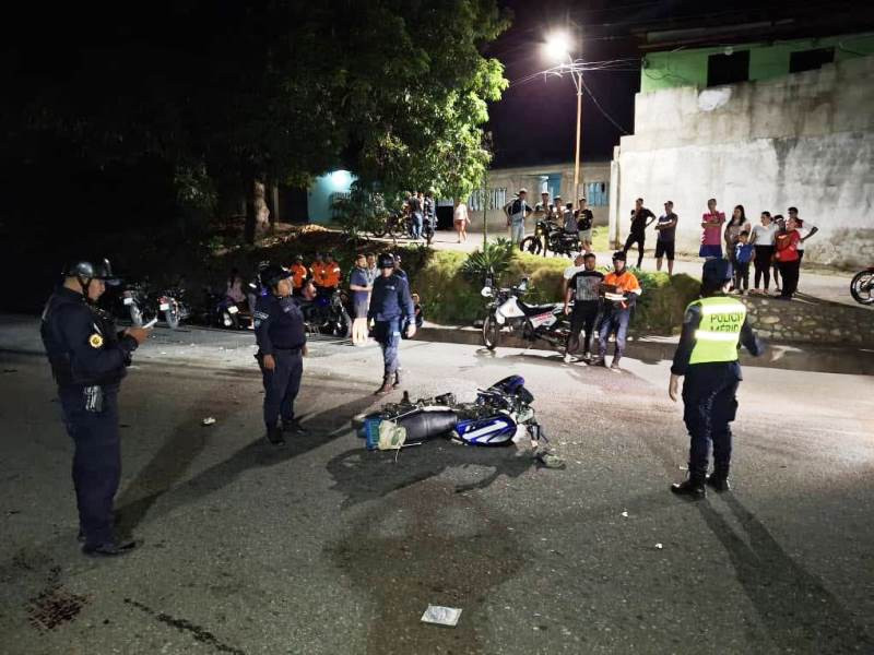 Diario Frontera, Frontera Digital,  Sucesos, ,Un muerto y dos lesionados en colisión
entre dos motos en El Vigía