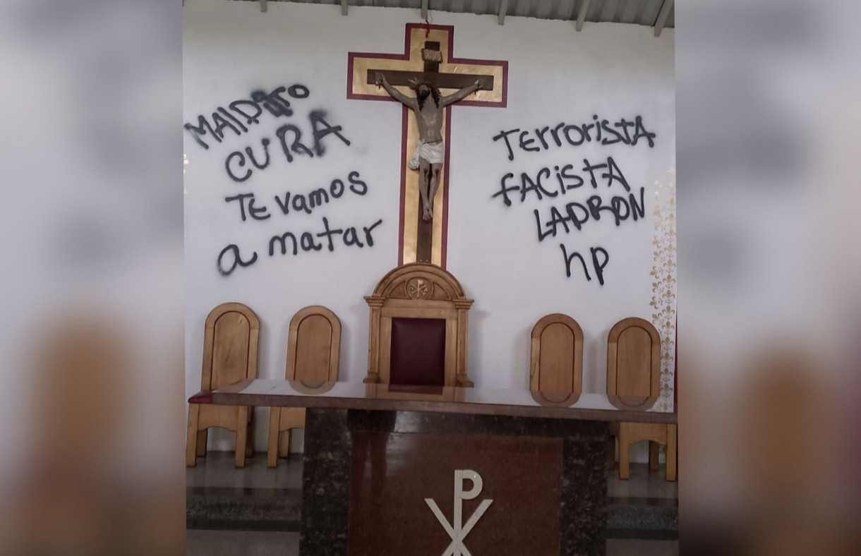 Diario Frontera, Frontera Digital,  Nacionales, ,Ataque en iglesia de Guárico: sacerdote recibe amenazas durante la misa