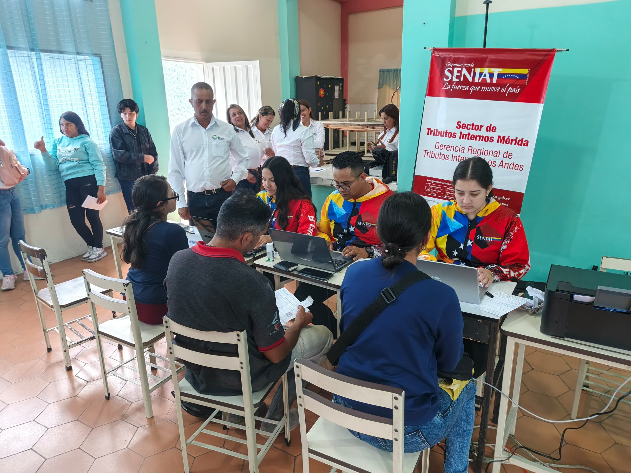 Diario Frontera, Frontera Digital,  Regionales, Páramo, ,La actividad fue recibida con entusiasmo por los habitantes de Timotes. Foto: Prensa Seniat,SENIAT realizó exitoso Operativo de RIF 
y Orientación Tributaria en Timotes