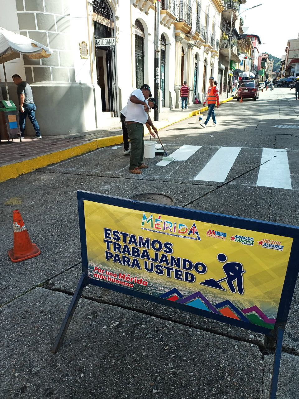 Diario Frontera, Frontera Digital,  Regionales, ,Alcalde Nelson Álvarez realiza Operativo de Demarcación Vial en Centro Histórico de La Ciudad