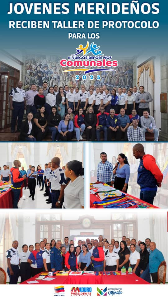Diario Frontera, Frontera Digital,  Regionales, ,Jovenes merideños reciben taller de protocolo de cara a  Juegos Comunales