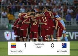 Diario Frontera, Frontera Digital,  Deportes, ,© Getty ImagesVenezuela le ganó a Australia en un partido internacional.,Venezuela le ganó 1-0 a Australia en un amistoso internacional 
de la fecha FIFA: gol de Jesús Ramírez