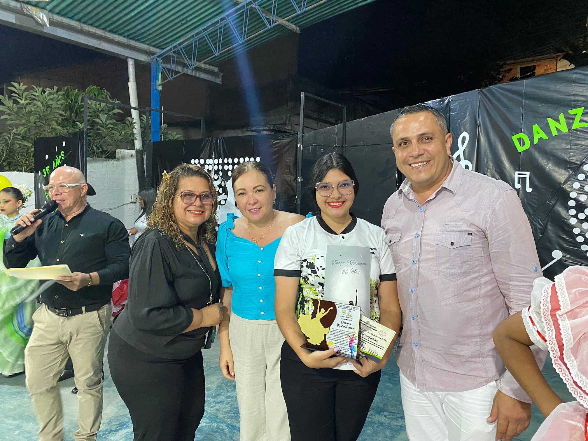 Diario Frontera, Frontera Digital,  Mocoties, ,35 años de pasión por el baile: Danzas Murmuquena celebró su aniversario en una noche de gala cultural en Zea