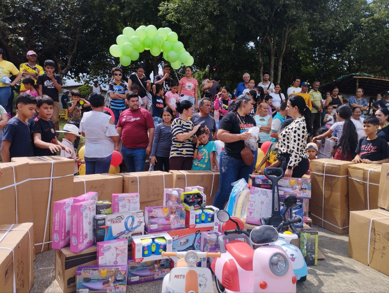 Diario Frontera, Frontera Digital,  Mocoties, ,Niños de Zea recibieron juguetes en Navidad