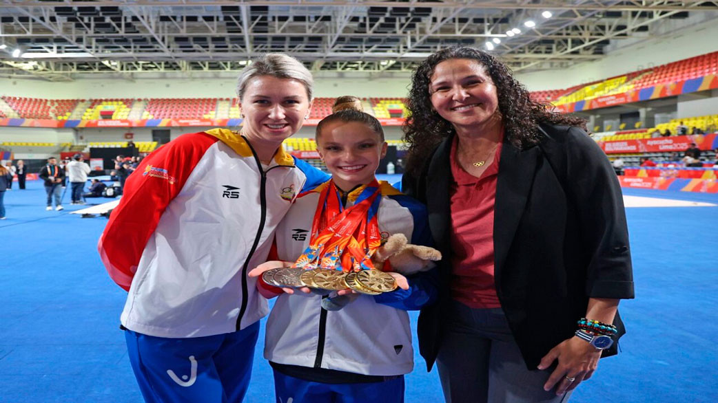 Diario Frontera, Frontera Digital,  Deportes, ,Jimena Domínguez fue la máxima medallista de Venezuela en los Bolivarianos 2025