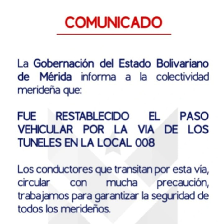 Diario Frontera, Frontera Digital,  El Vigía Panamericana, ,Hay paso,Abrieron paso vehicular  en carretera El Vigía - Mérida