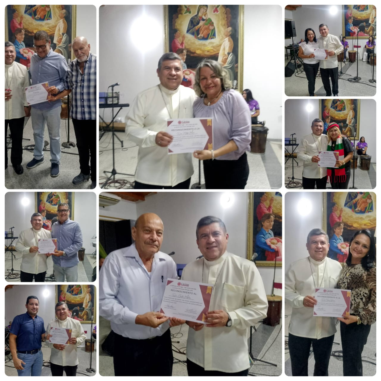 Diario Frontera, Frontera Digital,  El Vigía Panamericana, ,Diócesis El Vigía - San Carlos del Zulia homenajeó a los voluntarios de Cáritas de Alberto Adriani