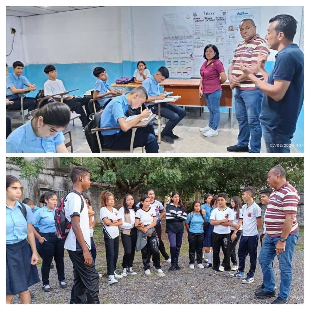 Diario Frontera, Frontera Digital,  El Vigía Panamericana, ,Liceo José María Vargas fue visitado por el Director Municipal del Centro de Desarrollo de la Calidad Educativa