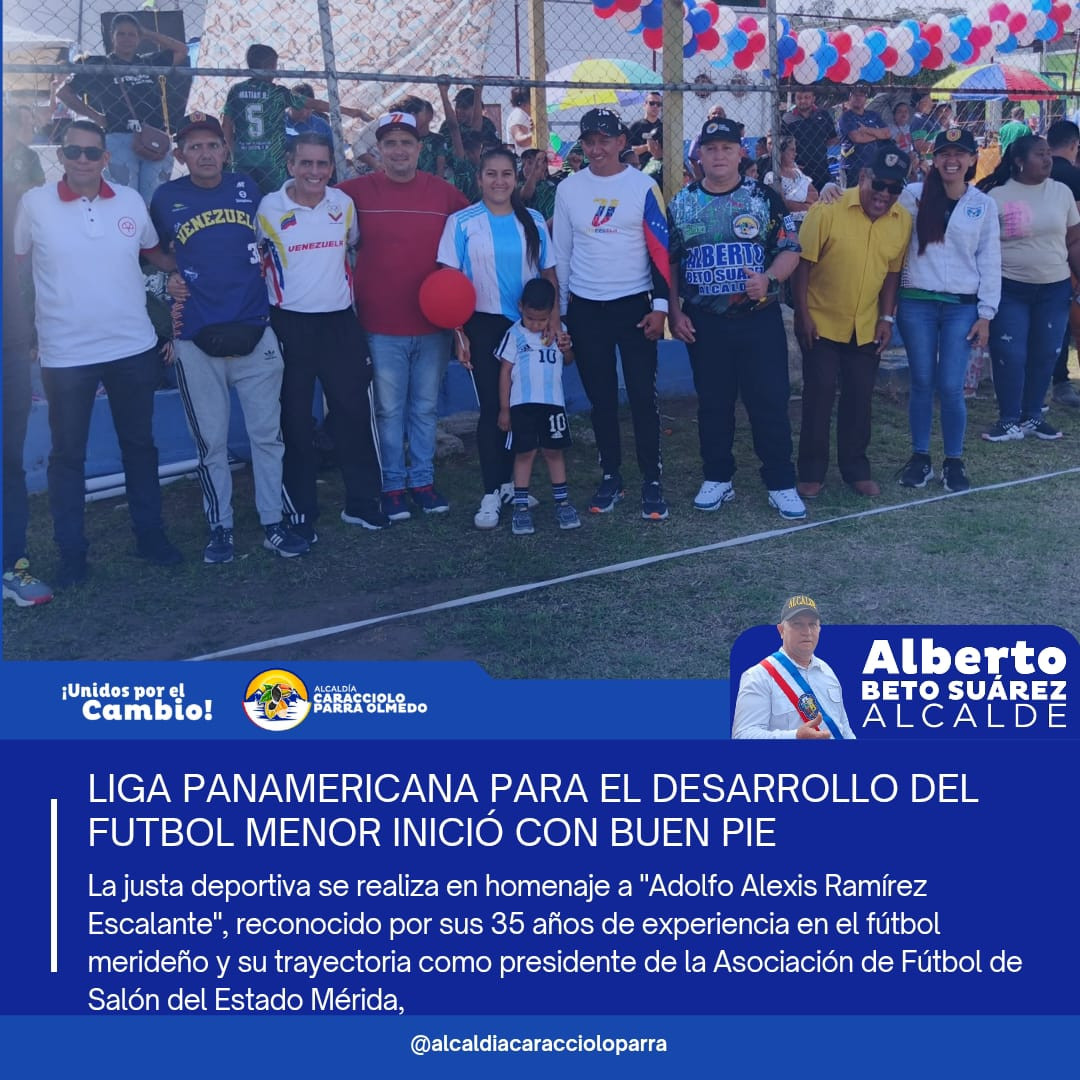 Diario Frontera, Frontera Digital,  El Vigía Panamericana, ,Liga Panamericana para el Desarrollo de Futbol Menor inició con buen pie