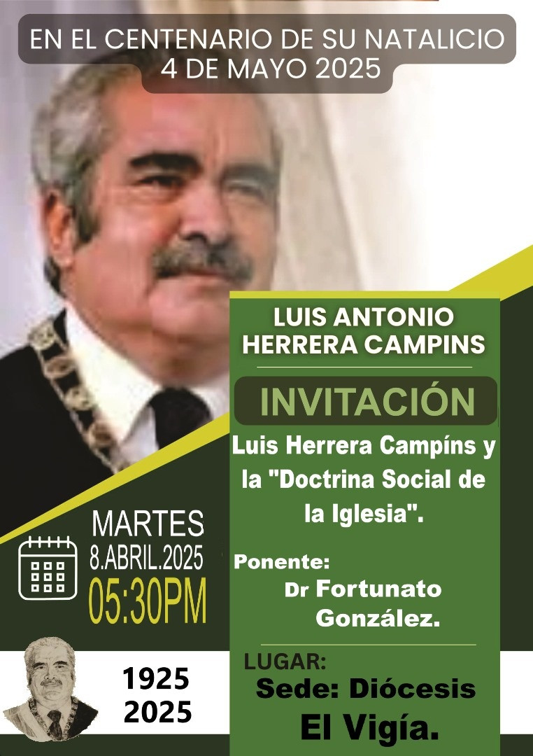 Diario Frontera, Frontera Digital,  El Vigía Panamericana, ,Fortunato González presentó su ponencia: Luis Herrera y la doctrina social de la Iglesia