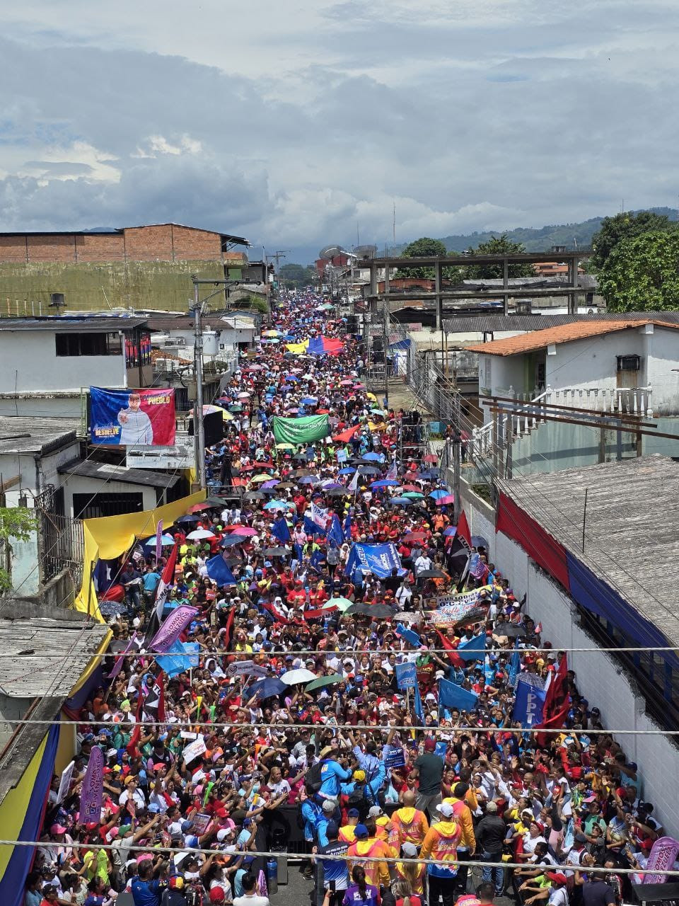 Diario Frontera, Frontera Digital,  Politica, ,Impresionante cierre de campaña del Gran Polo Patriótico en Mérida: Rumbo a la victoria del 25-M