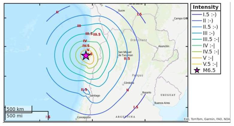 Diario Frontera, Frontera Digital,  Internacionales, ,Un sismo de 6.4 sacudió el norte de Chile: no hay alerta de tsunami