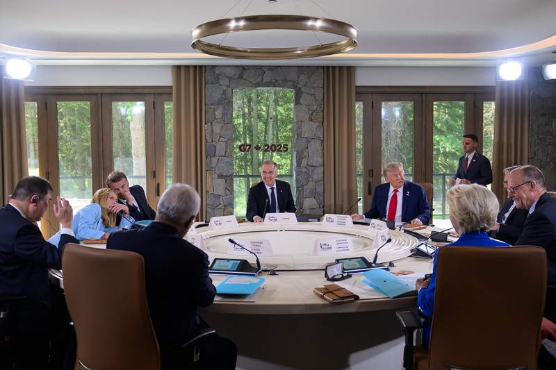 Diario Frontera, Frontera Digital,  Internacionales, ,Las sesiones de trabajo de los líderes del G7 de este lunes y martes estarán presumiblemente centradas en los conflictos de Ucrania, la Franja de Gaza y la creciente ofensiva entre Israel e Irán, así como la situación de la economía mundial.,El G7 encara una cumbre marcada por el conflicto entre Israel e Irán y las diferencias con Trump