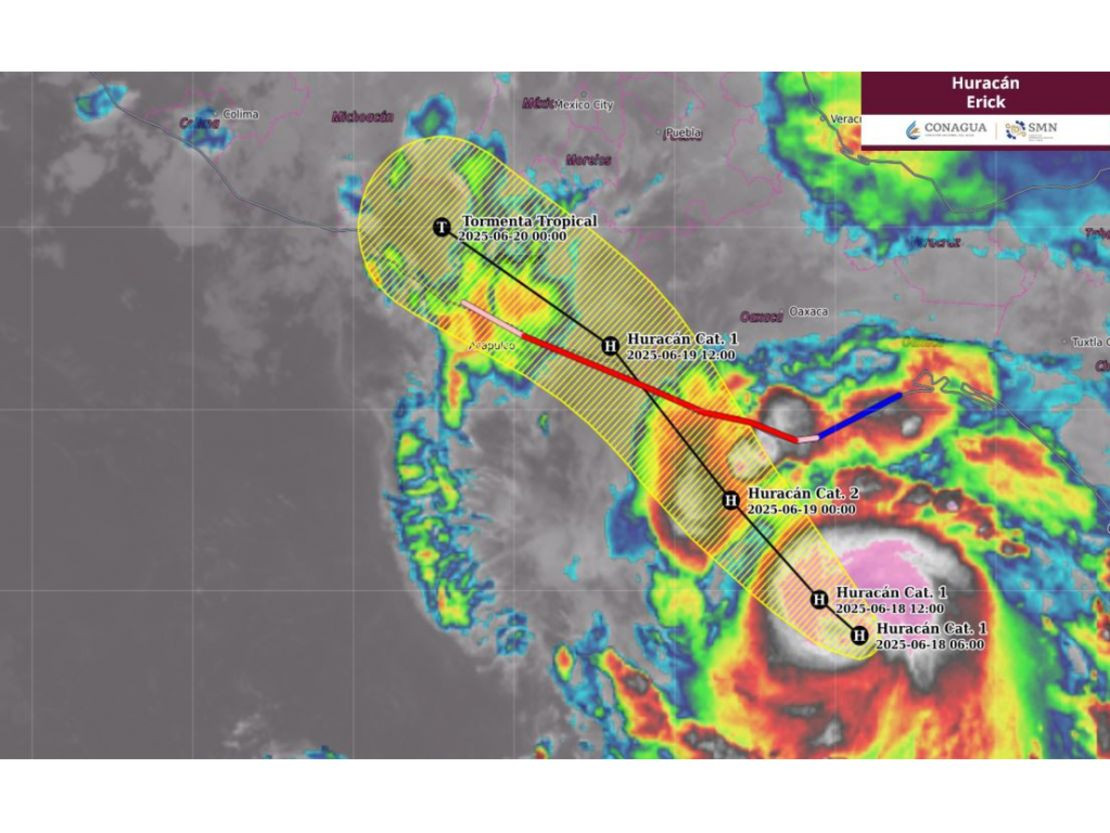Diario Frontera, Frontera Digital,  Internacionales, ,Huracán Erick golpea Oaxaca con vientos