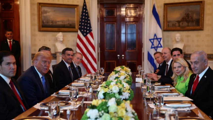 Diario Frontera, Frontera Digital,  Internacionales, ,Trump cenó con Netanyahu y dice que Hamás 
está dispuesto a acordar una tregua con Israel