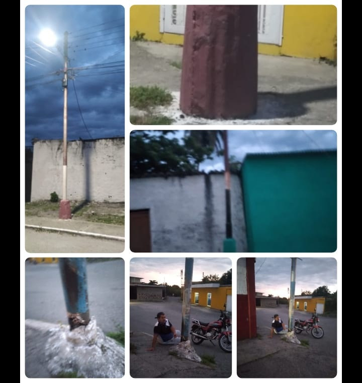 Diario Frontera, Frontera Digital,  El Vigía Panamericana, ,Exigen dar respuesta pronto a seis postes en estado de deterioro en El Milagro de El Vigía