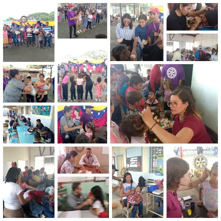 Diario Frontera, Frontera Digital,  El Vigía Panamericana, ,Interact y Rotaract Sur del Lago junto con Rotary celebraron el Día del Niño en El Vigía