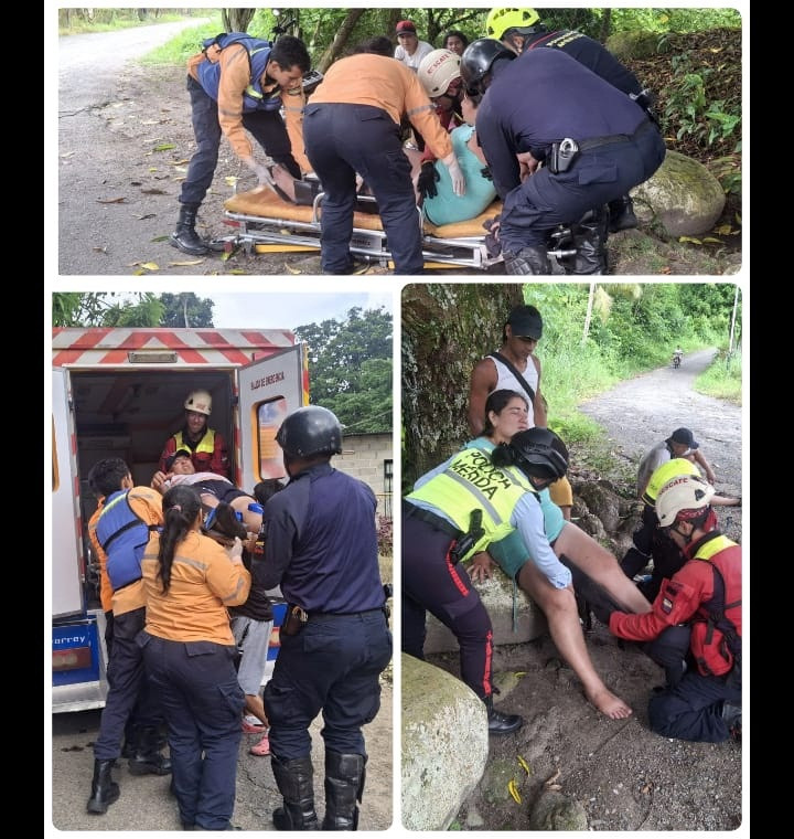 Diario Frontera, Frontera Digital,  Sucesos, ,Bombero del Zulia y su acompañante lesionados en hecho vial en Mucujepe de El Vigía