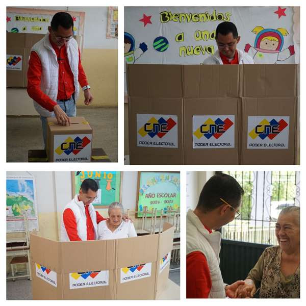 Diario Frontera, Frontera Digital,  Politica, ,Alcalde Jesús Araque participó en Elecciones Municipales 2025 
y Consulta Popular de la Juventud en Libertador