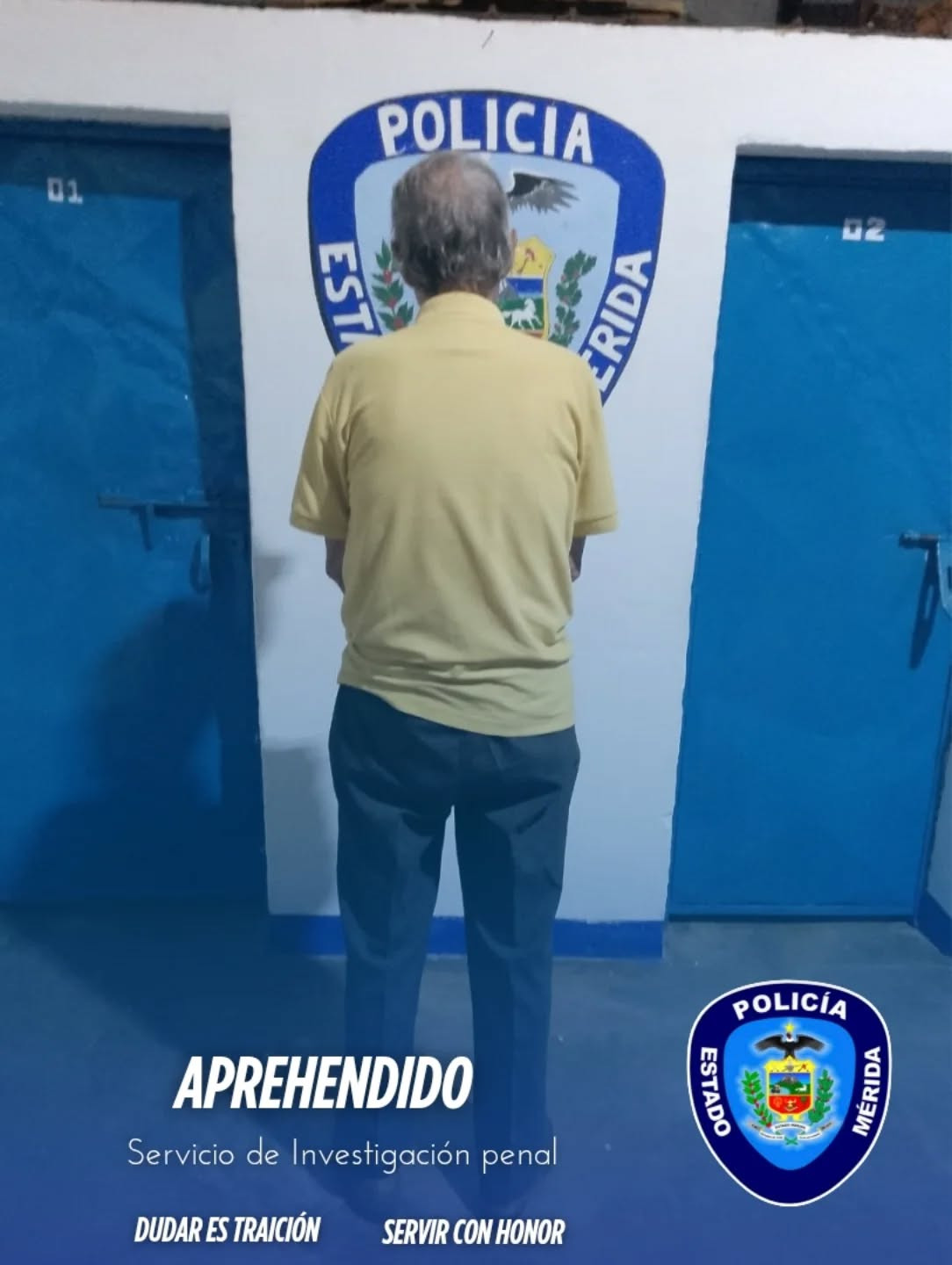 Diario Frontera, Frontera Digital,  Sucesos, ,Policía aprehendió a septuagenario por violencia de género en Santa Juana de Mérida