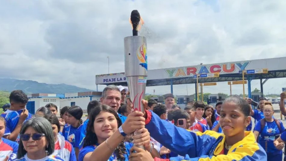Diario Frontera, Frontera Digital,  Deportes, ,Fuego patrio llega a Yaracuy previo al inicio de Juegos Deportivos Estudiantiles