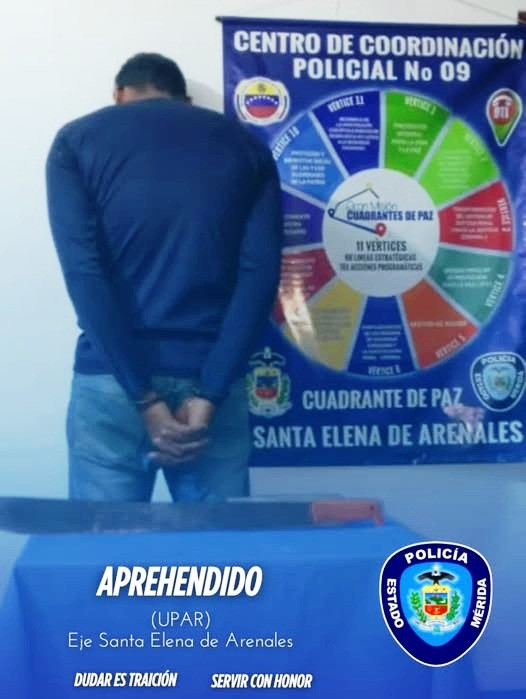 Diario Frontera, Frontera Digital,  Sucesos, ,Policía detuvo a joven por violencia de género
y lesiones personales en Santa Elena de Arenales